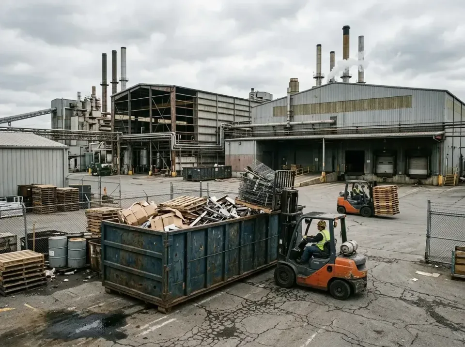 industrial-factory-scrap-conta-003 — frequently asked questions, Cheap Roll-off Dumpster Rentals in Palmetto Estates, FL